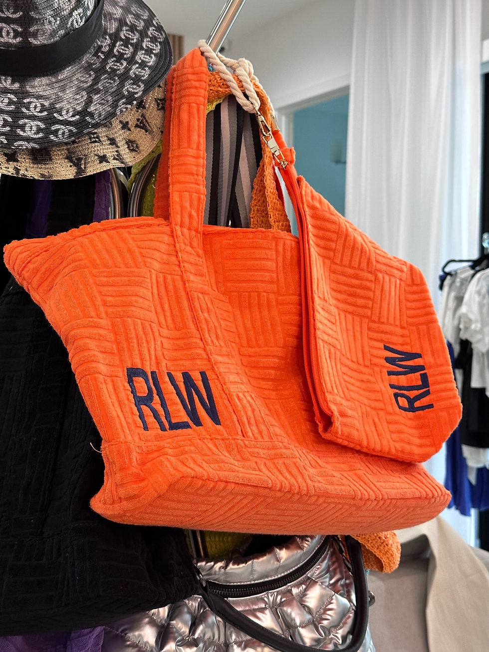 Thumbnail: Towel Totes with Matching Makeup Bag