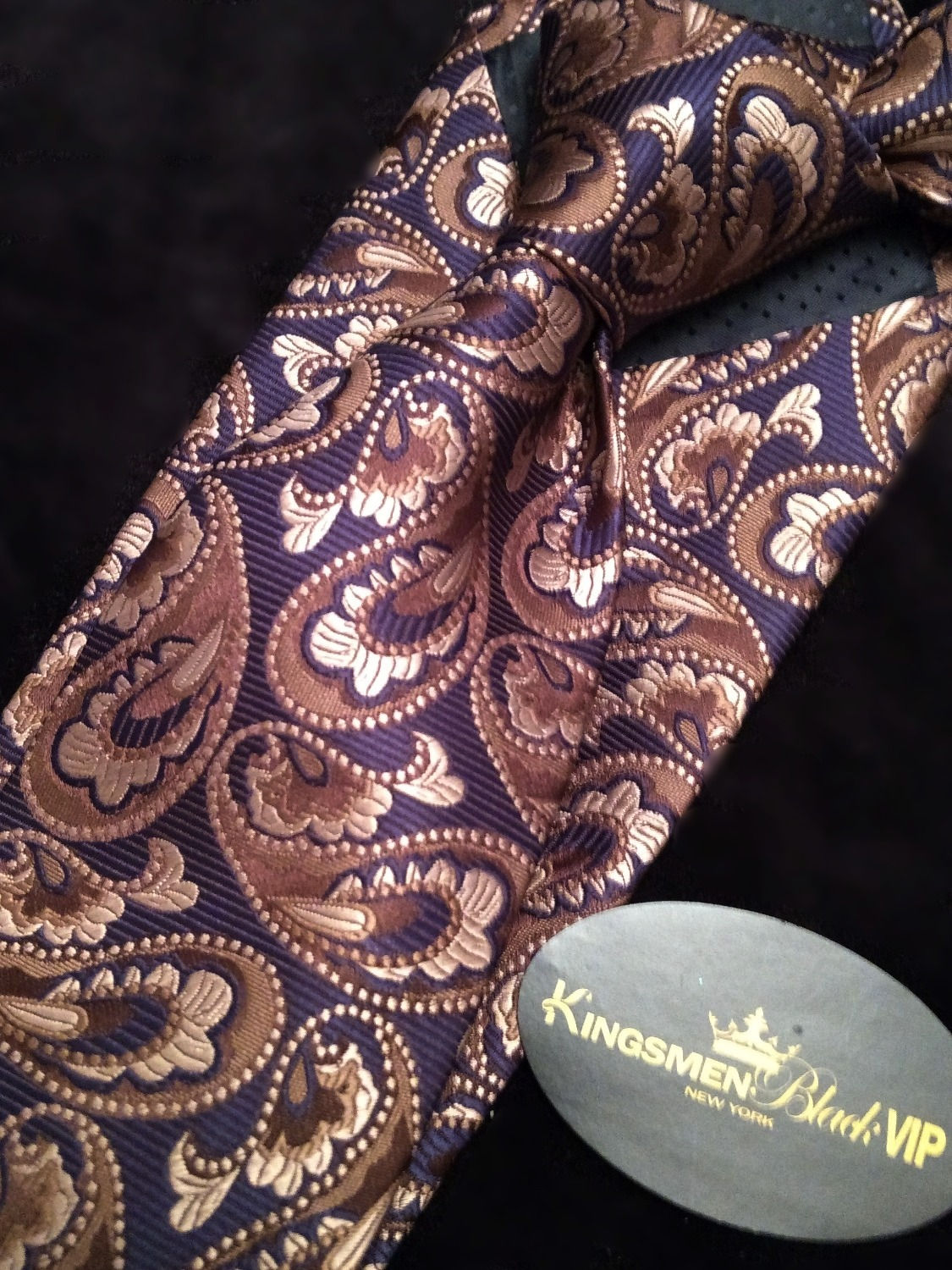 KINGSMEN ROYAL COLLECTION NECK TIE 15-PRP-PS-10069