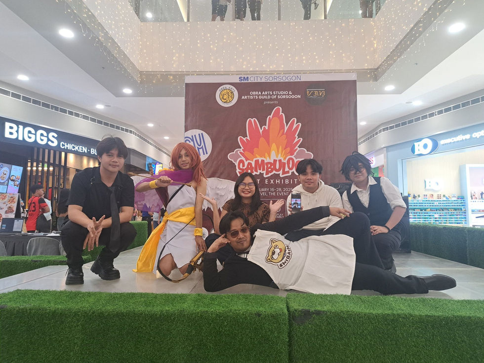 Sambulog Art Exhibit Cosplay