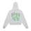 Thumbnail: "PRAY" Fleeced Zip-Up Cropped Hoodie