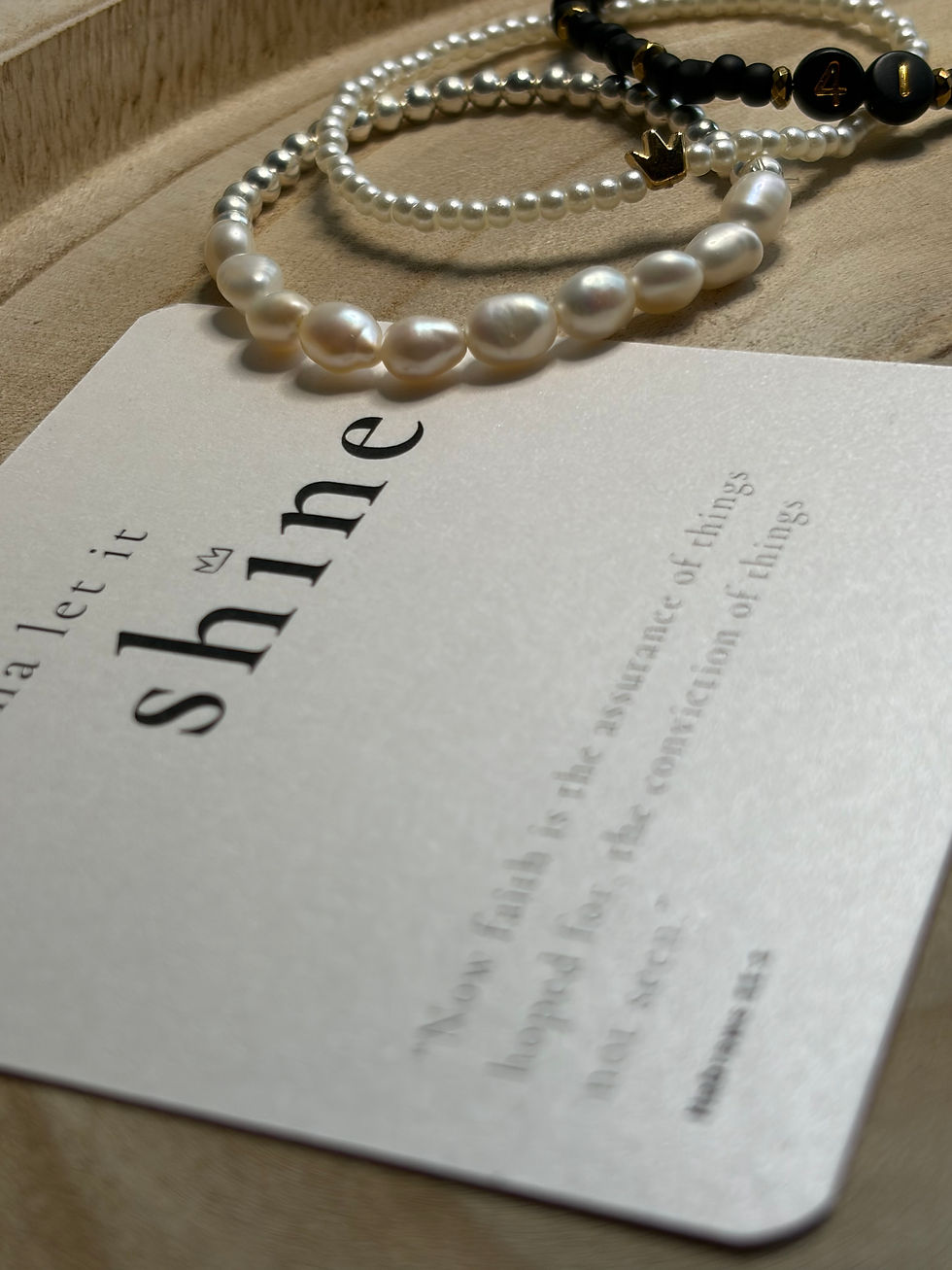 Thumbnail: Hebrews 11:1 Faith & Promise Bracelet