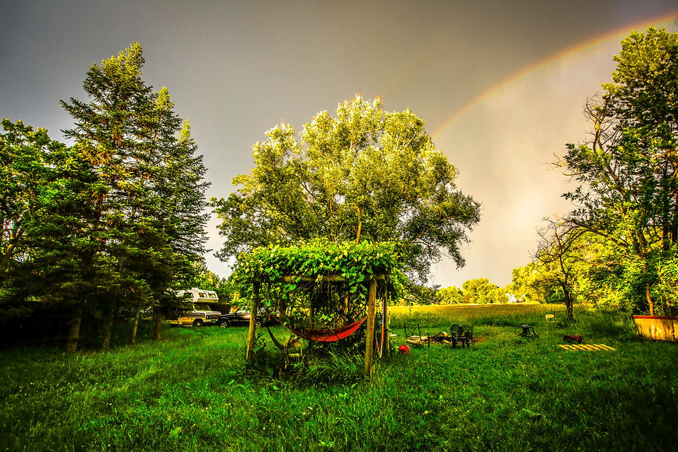Somewhere under the rainbow, the wheels turn, the dreamers yearn and the future shines bright. —AH