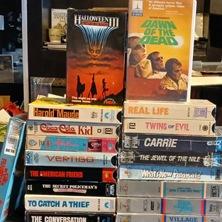 Vintage VHS and Posters