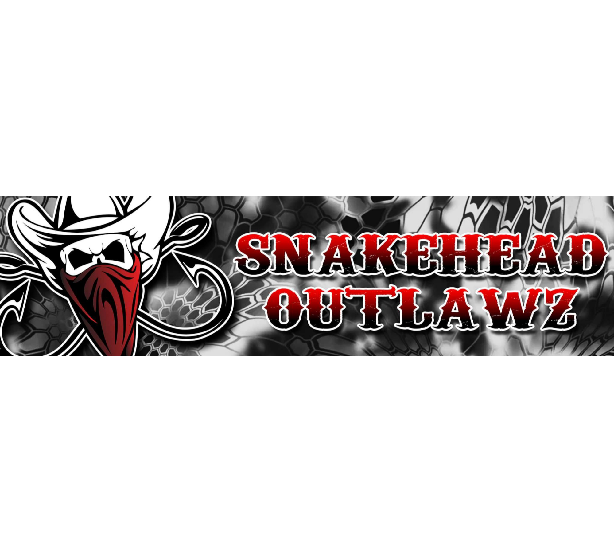SNAKEHEAD OUTLAWZ BUMPER STICKER