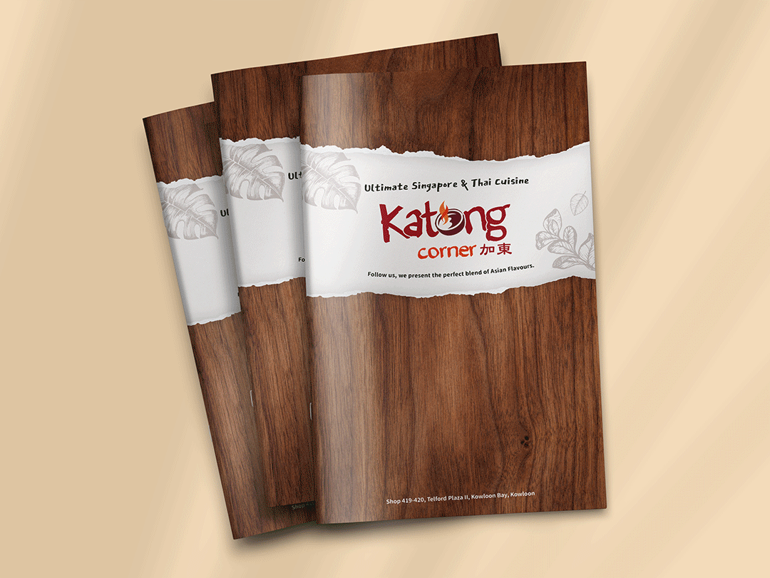 Katong Corner Menu Showcase
