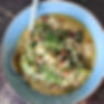 Assiette végétarienne en cours de cuisine intuitive potion magique