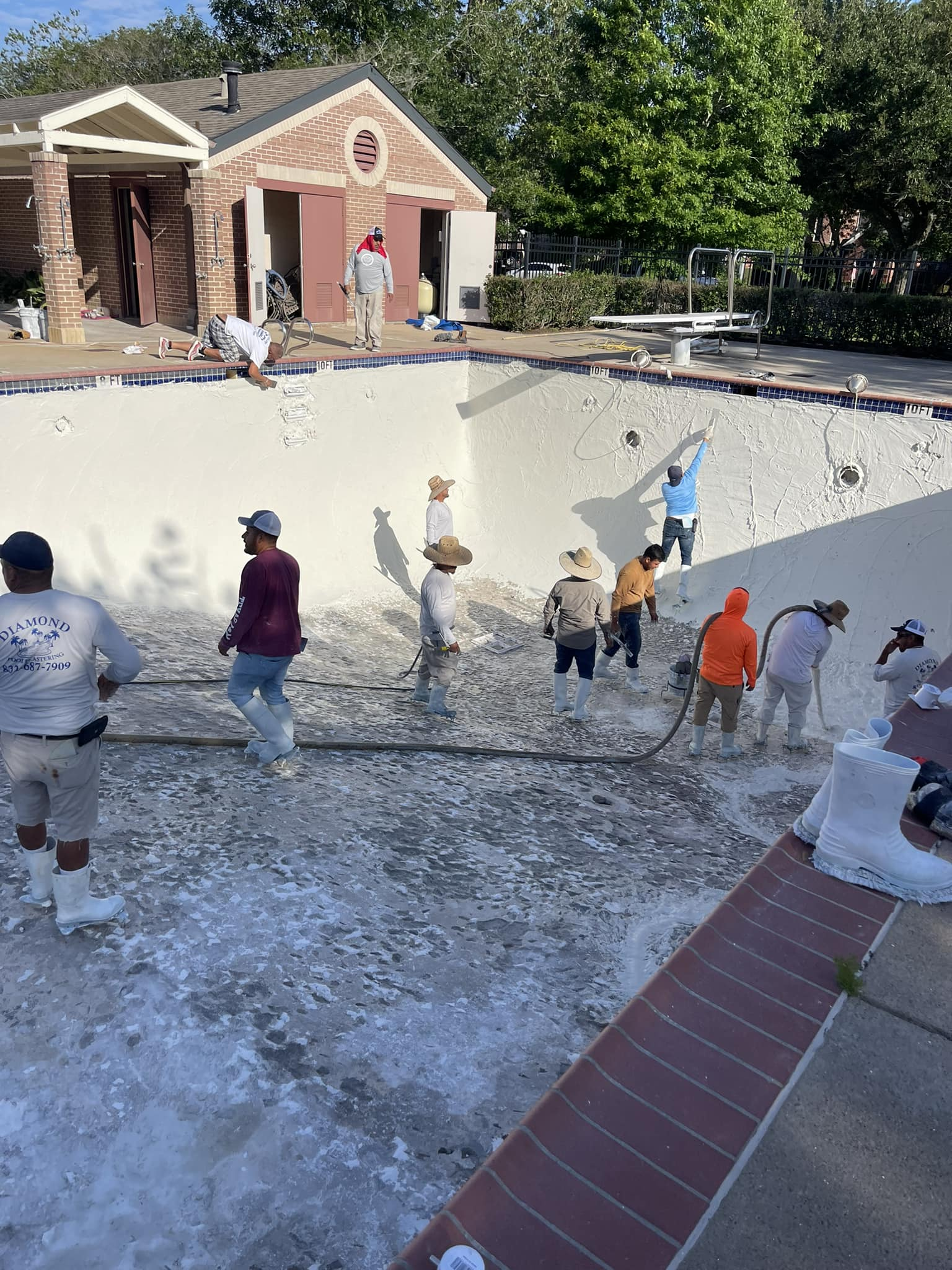 Maintenance of pool