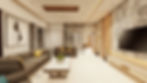 13523 - RESIDENTIAL - LATUR - SANJU MUNDADA - INTERIOR - FLAT 101 - LIVING ROOM VIEW - OP1