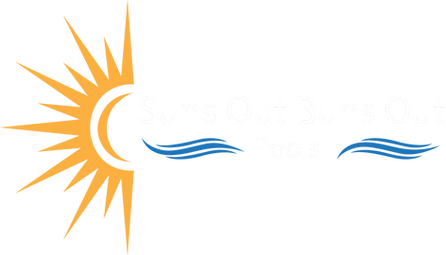 Suns Out Buns Out Pools logo