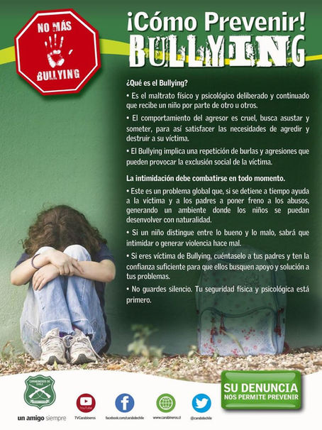 La Escuela de Suboficiales de Carabineros se une a la lucha contra el bullying