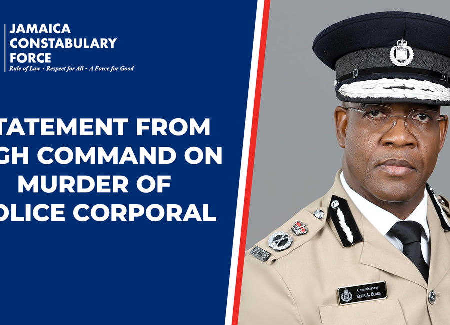 Jamaica Constabulary Force statement concerning Corporal Christopher Smith, December 2024