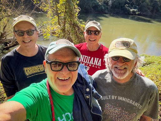 Trailheads Reunite, March Civil War Site, And Attack Smoked Meats at Owens & Hull.