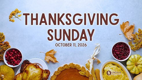 Thanksgiving Sunday
