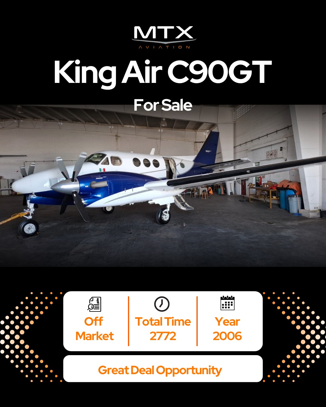 2006 Beechcraft King Air C90GT, photo 1