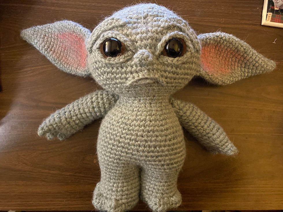 Thumbnail: Baby Not Yoda Amigurumi Pattern