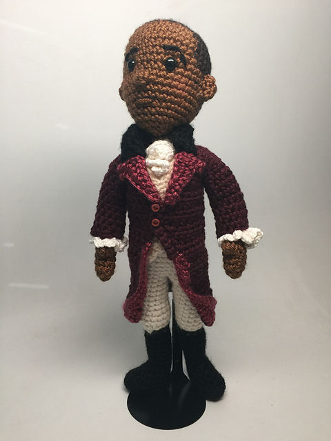 Thumbnail: Aaron Burr Amigurumi Pattern
