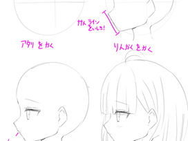 【こどもデザインアカデミー前橋校】 横顔を描いてみよう!!