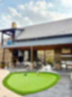 backyard putting green