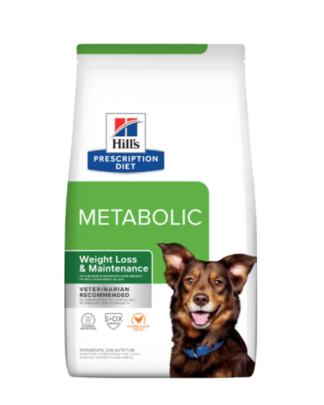 Ração Hill's Prescription Diet Metabolic Obesidade para Cães.
