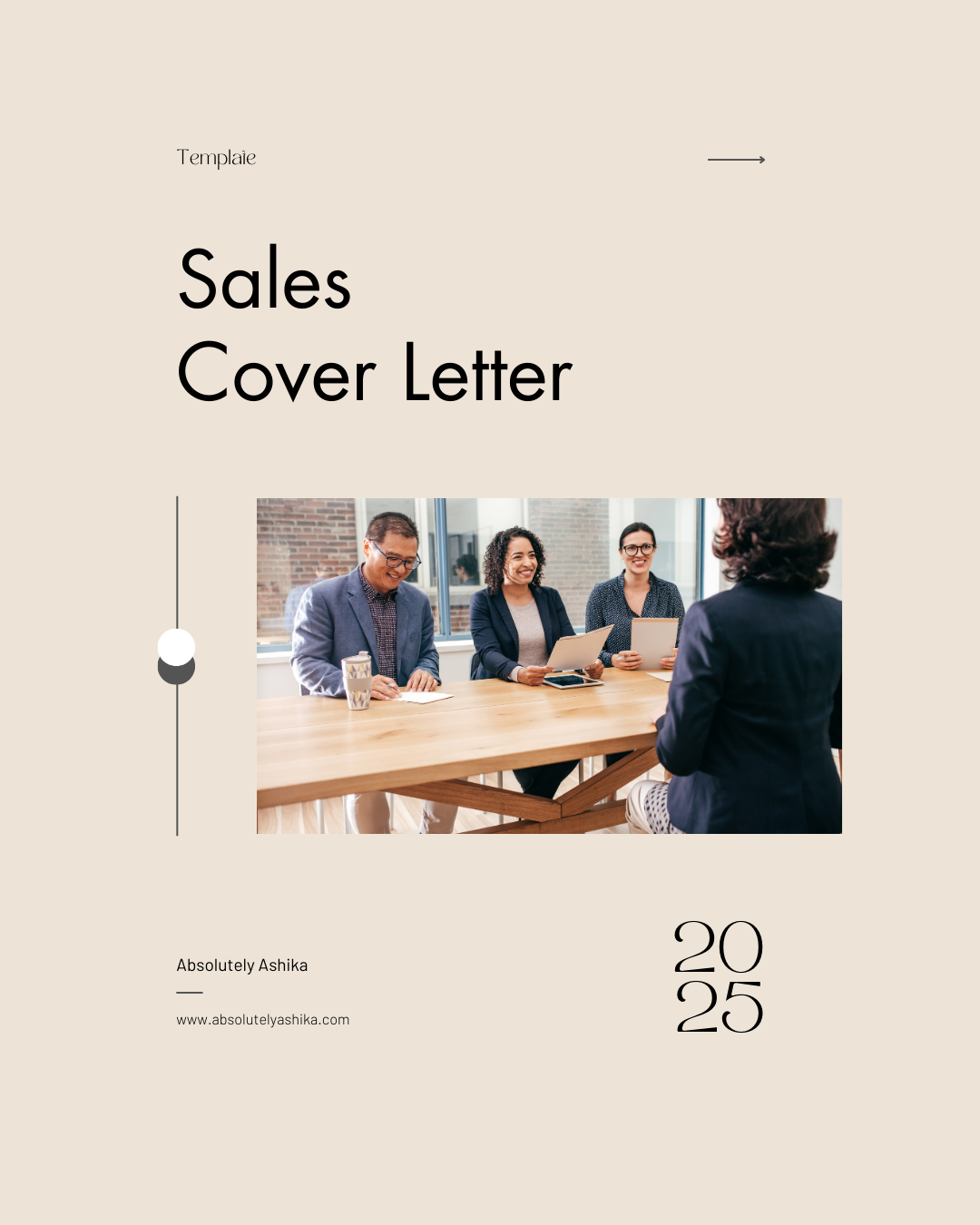 Sales Cover Letter Template