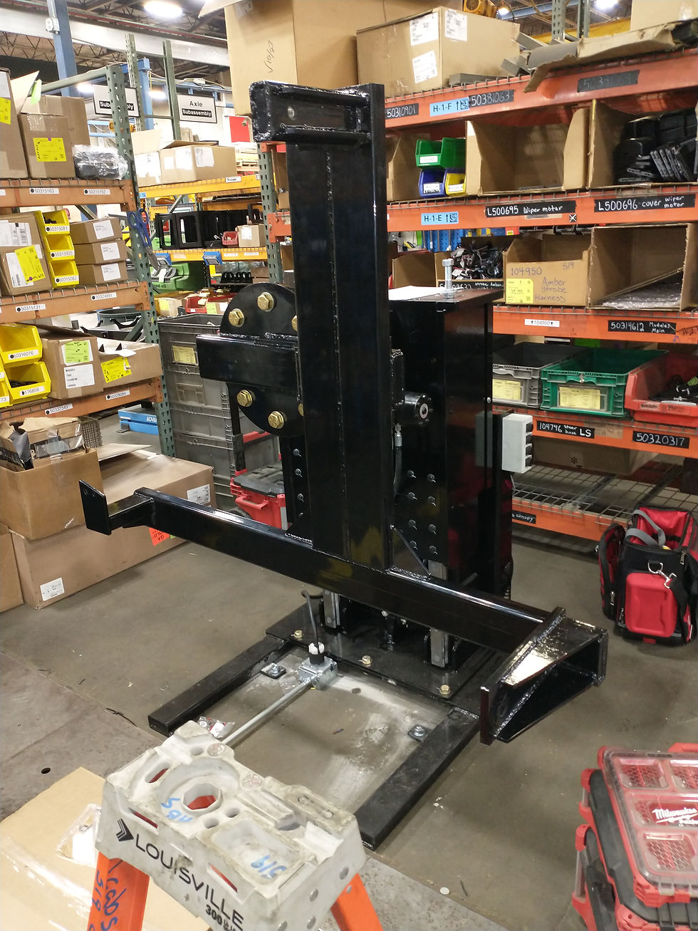 Cab Rotate Unloaded