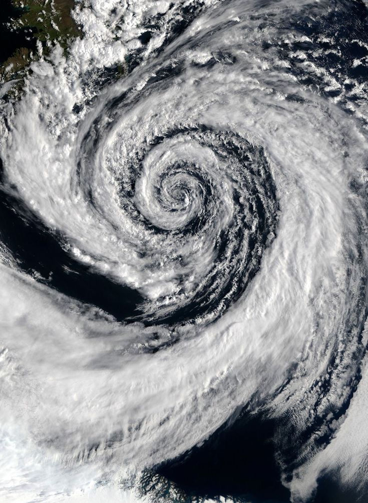View of Cyclone from Above