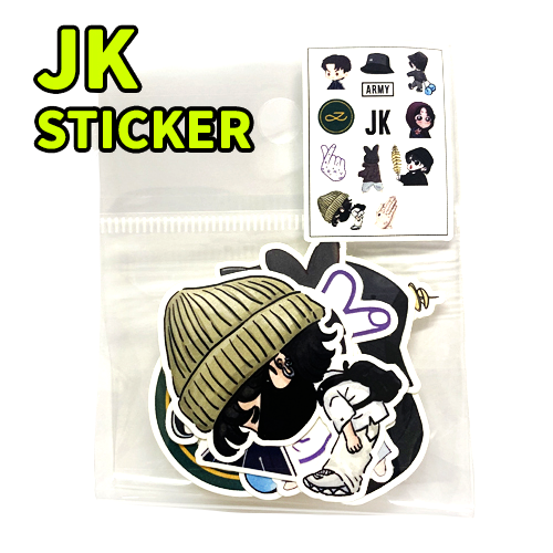 JK キャラクター ステッカー