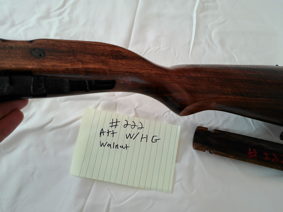 Thumbnail: Walnut USGI M14/M1A Stock With Walnut Handguard A++ Grade #222