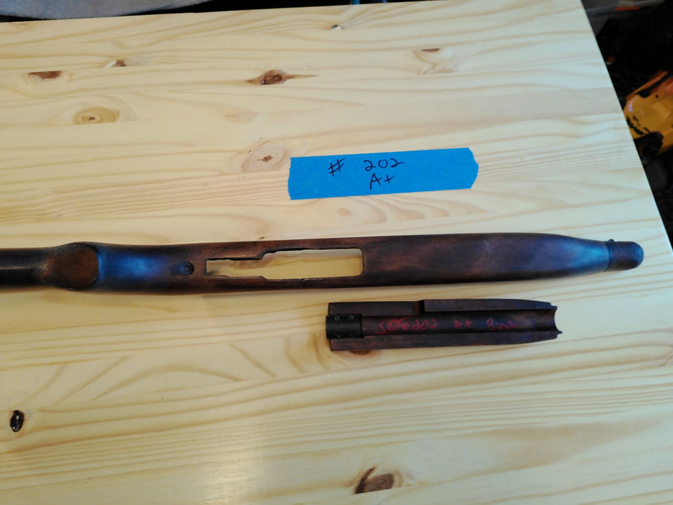 Thumbnail: USGI Birch M1 Carbine Stock A+ grade #202