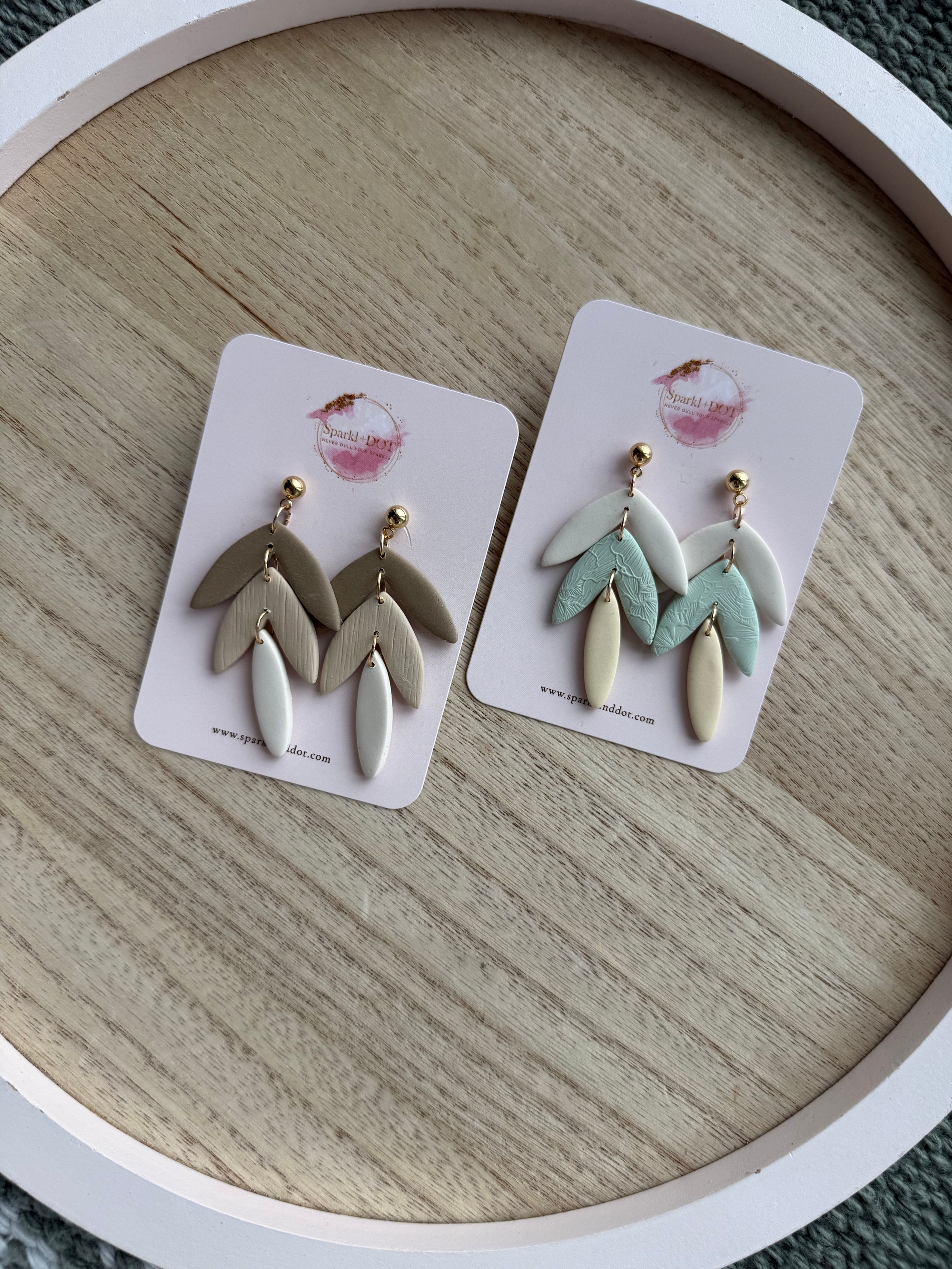 Tiered Leaf Dangles