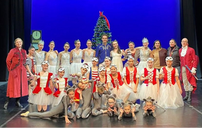 Our full-time student Sacha Barber performs the Nutcracker with Ballet Academy Cymru