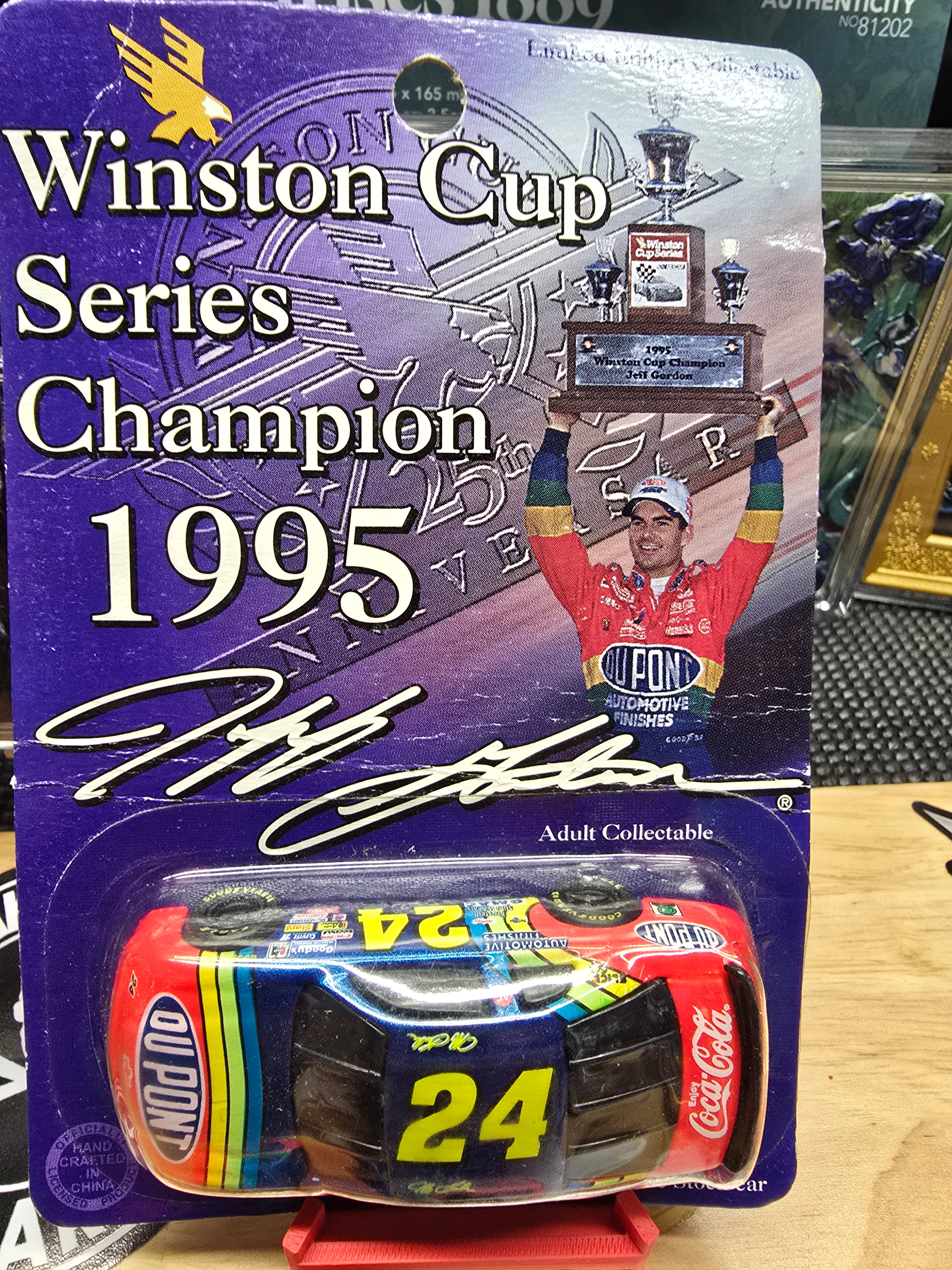 Jeff gordon series champion 1995 diecast
