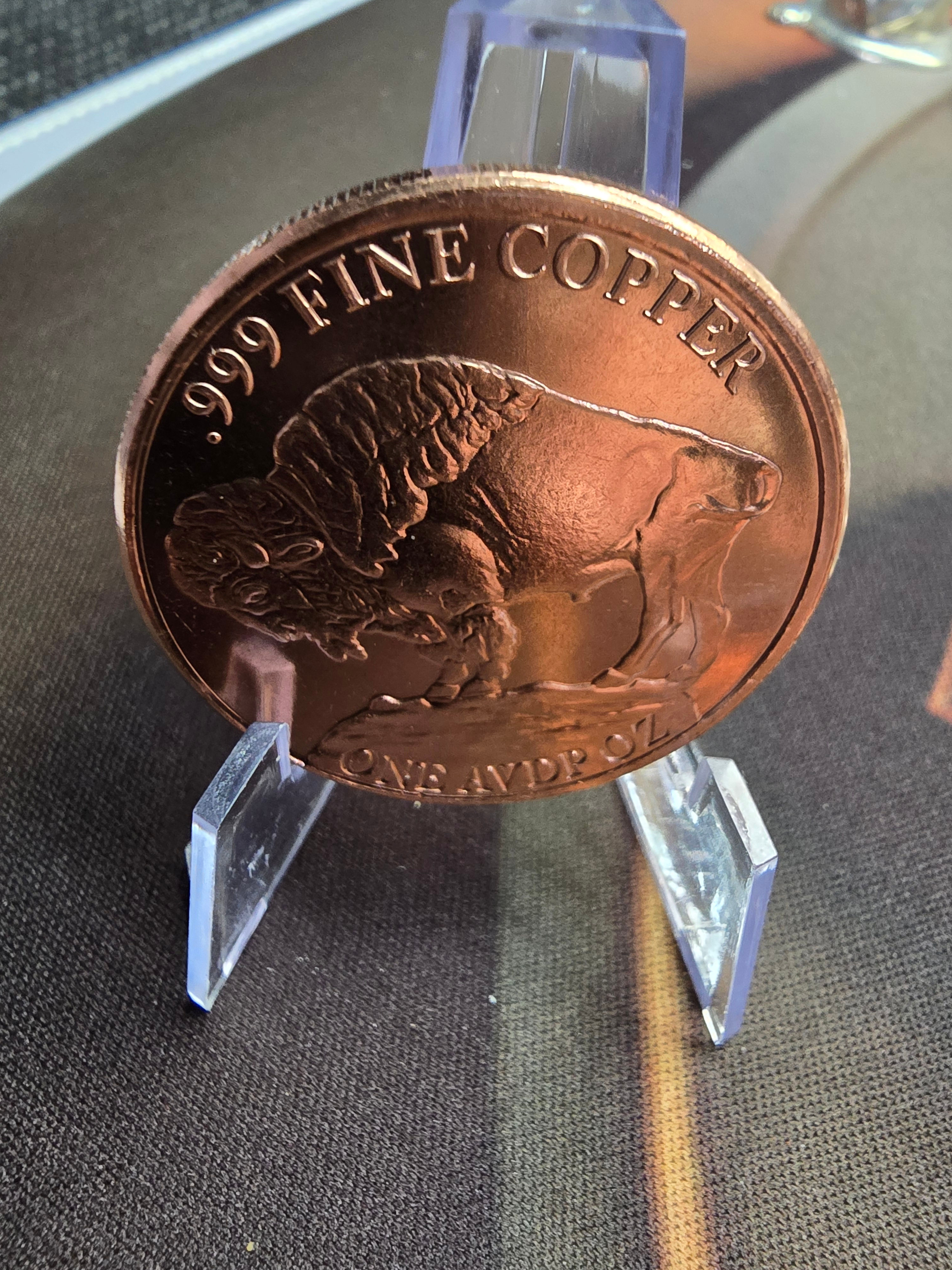 Buffalo Copper Coin