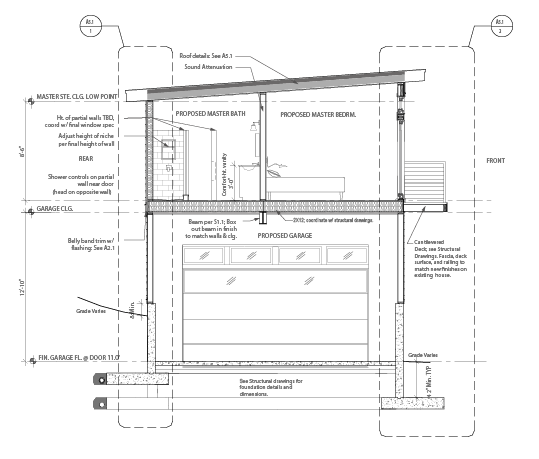 Norwalk Waterfront  Building Section