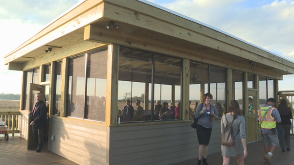 Oatland Island Dock Re-Opening Ceremony 2019