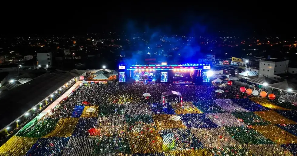 São João de Santo Antônio de Jesus registra lotação máxima e reúne mais de 100 mil pessoas