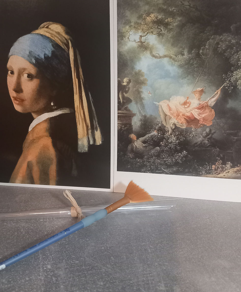 Miniature : Pinceau brosse éventail 2