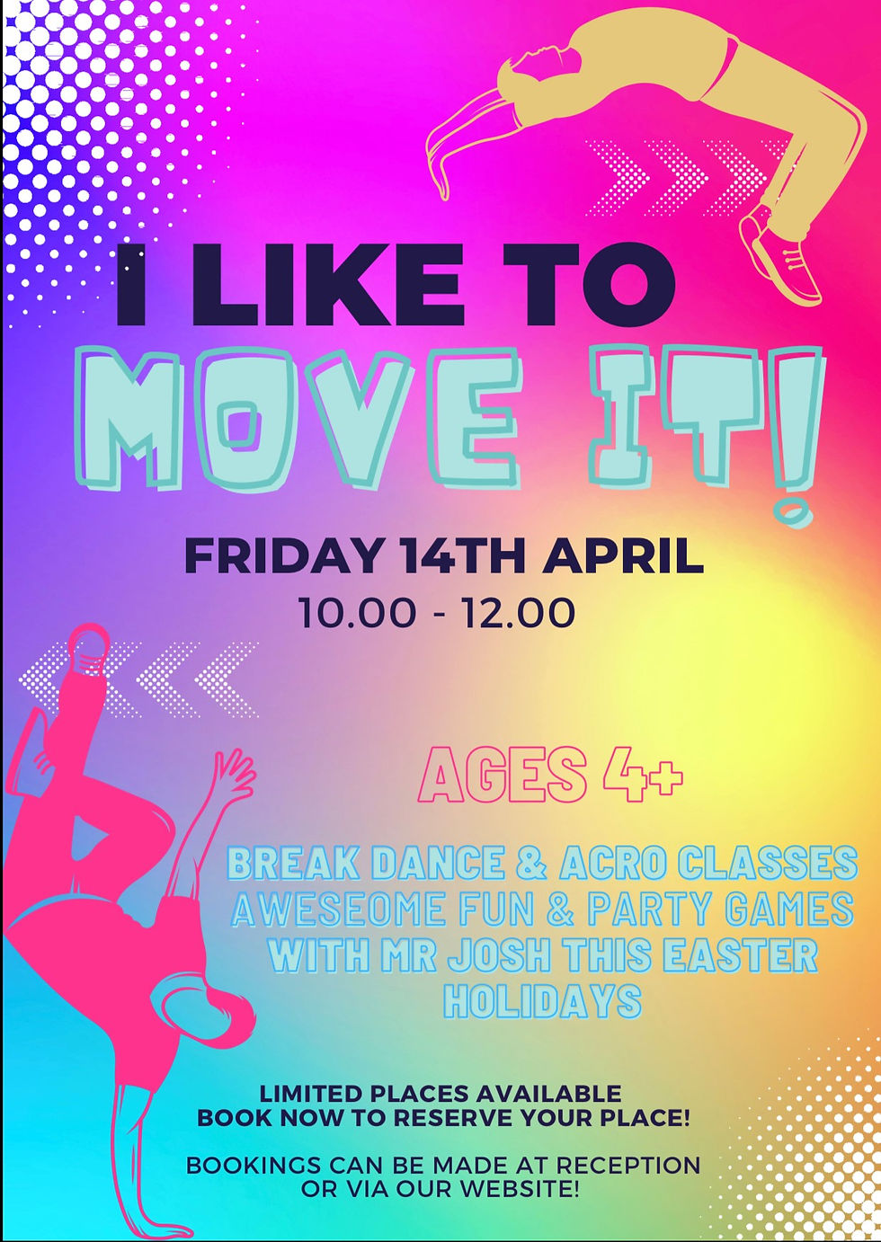 Break Dance & Acro Workshop (Ages 4+)