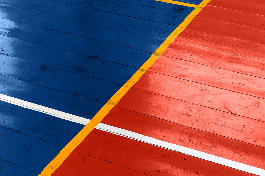 Wooden Basketball Court Floor