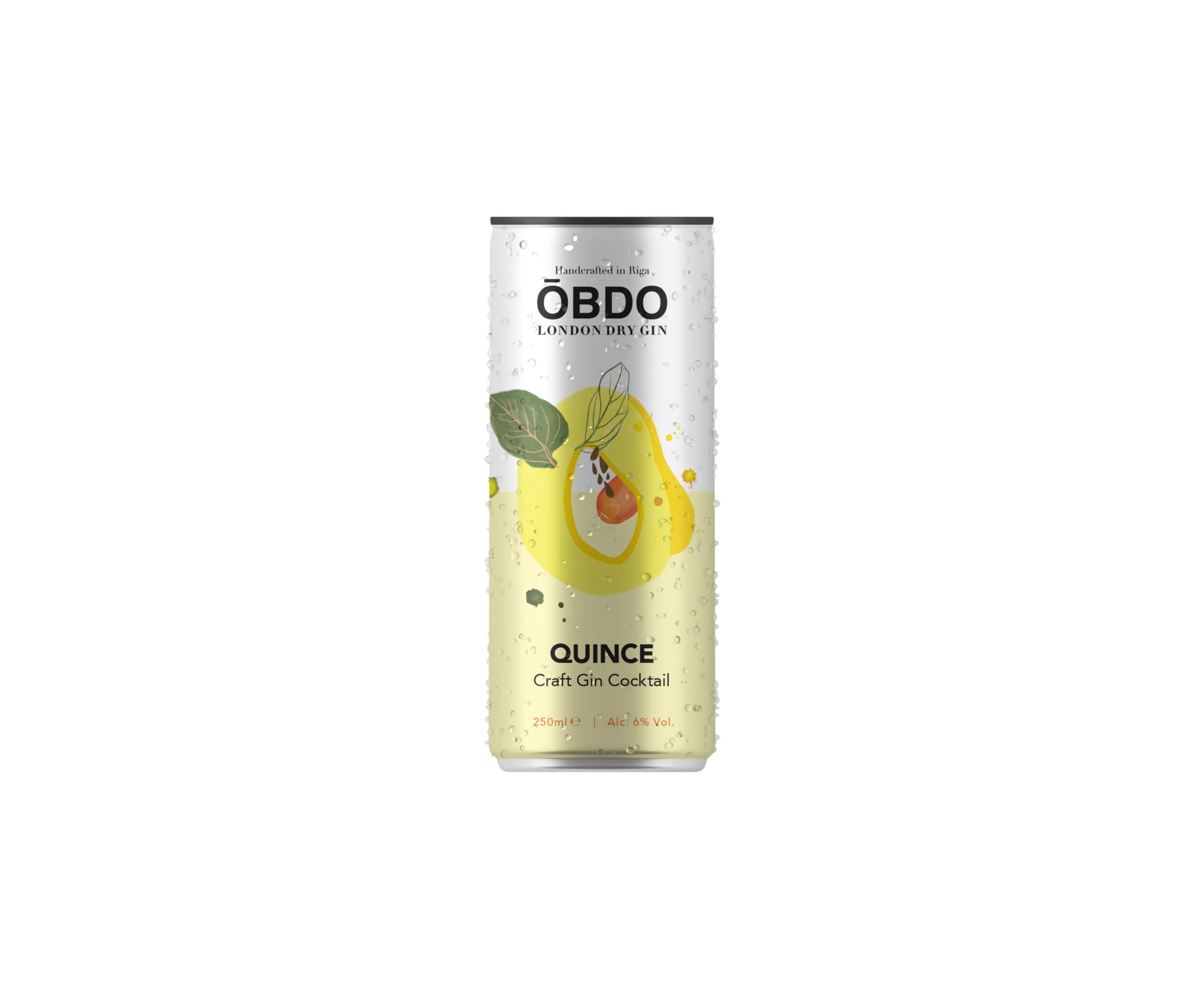 ŌBDO Quince Craft Gin Cocktail