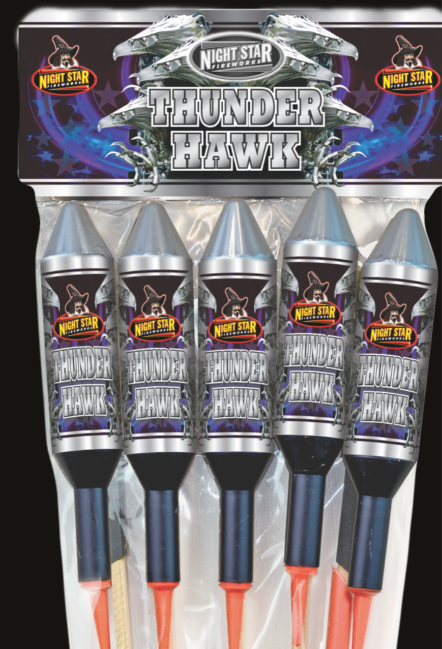 Thunder Hawk 5 Pack Rockets