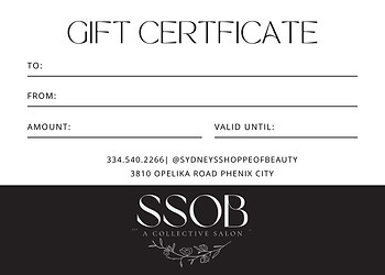 The Sydney Brand Gift Certificate