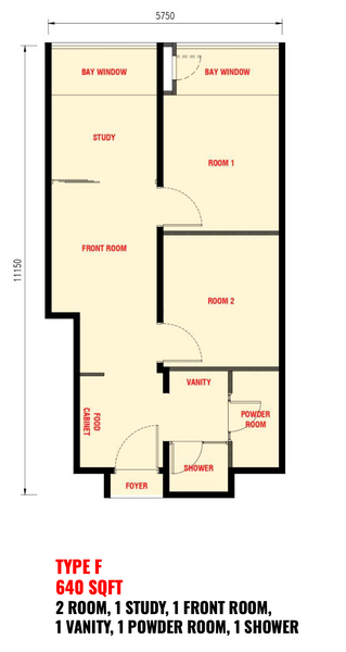 Bedrock Type E layout
