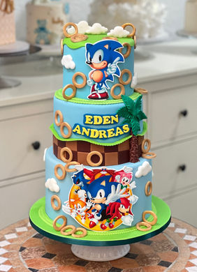 Pastel de Sonic