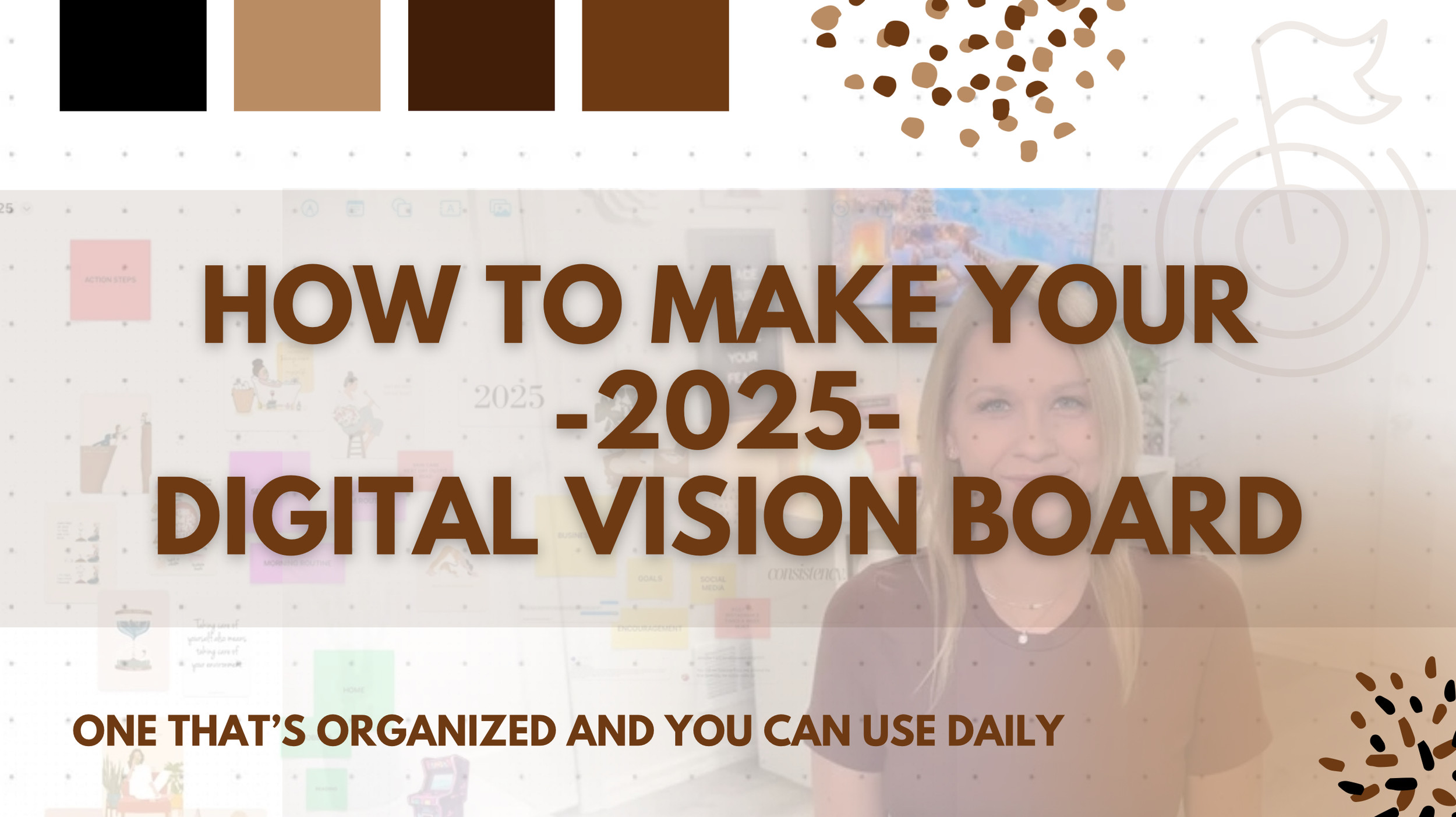 Numeric Vision Board How To Set Up A Digital Vision Board Step By Step For The New Year 2025
