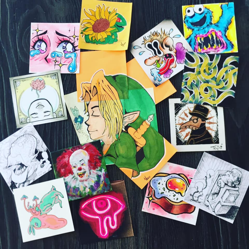 Post-it Note 3"x3" Making Party and Open Studio!