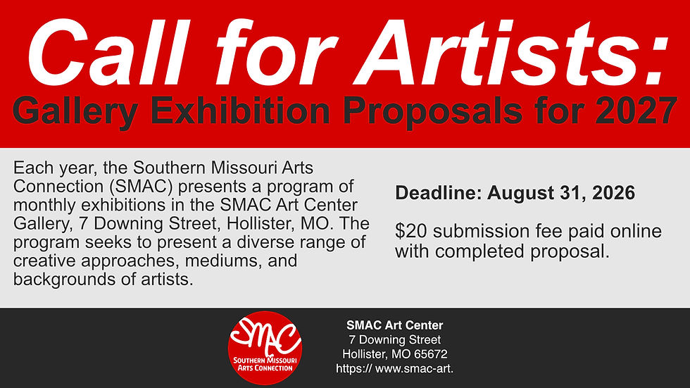 CALL FOR GALLERY EXHIBITION PROPOSALS