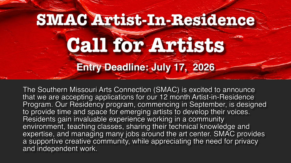 CALL FOR ARTISTS: Artist-in-Residence