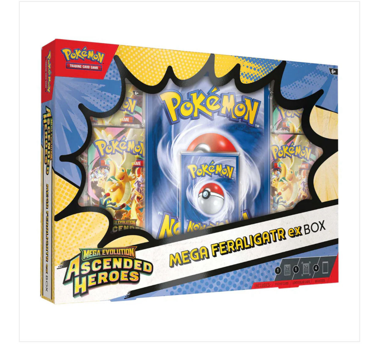 Pokémon TCG: Mega Evolution Ascended Heroes - Mega Feraligatr ex Box