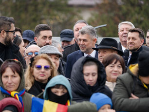 Marcel Ciolacu, alături de buzoieni la sărbătorirea Zilei Naționale